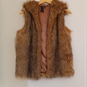 Willi Smith  Faux Fur Vest
